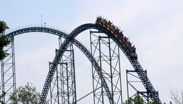 Amaze Pics & Vids: World's Biggest Roller Coaster "Millenium Force(03)