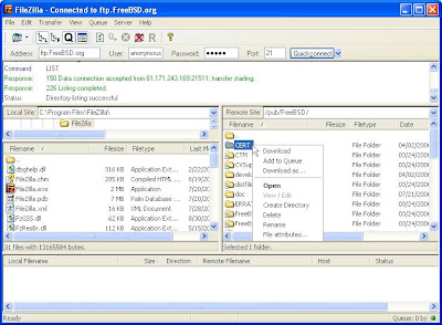 filezilla ftp server ssh