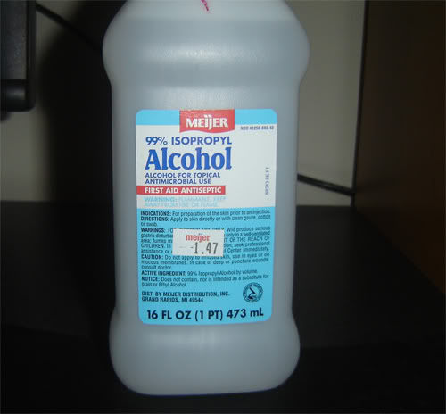 listedisopropyl alcohol