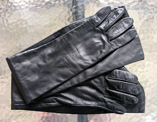 Best of Vintage leather opera gloves Spank humiliate video
