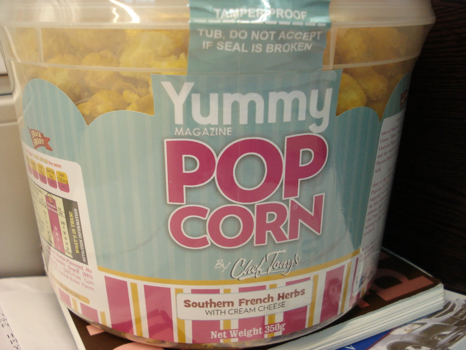 Eureka! Yummy Popcorn by Chef Tony