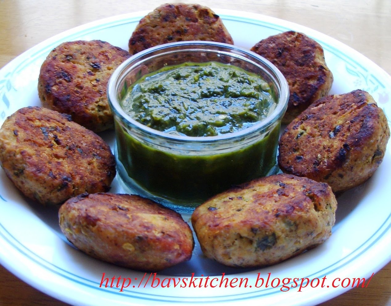 Bav's Kitchen Mint & Coriander Chicken Patties