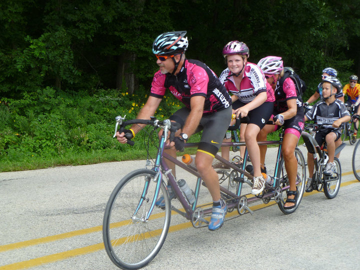 VeloRosa Women's Cycling Team Pink Fun on RAGBRAI All Photos