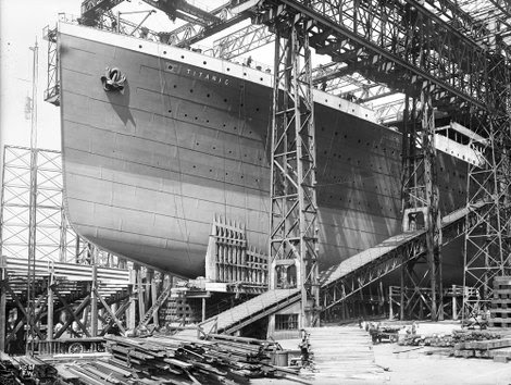 Proa Rms Titanic bienvenido a mi gran morada: