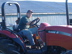 Tom doing what he loves to do best!