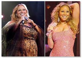 Resultado de imagem para mariah carey GORDA