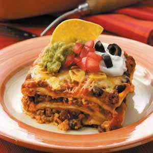 mexican lasagna main tortillas yummy corn easy recipe package gluten small gf try recipes beans food want