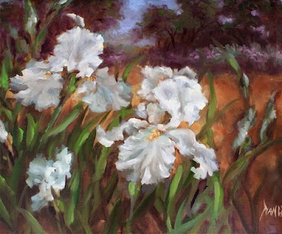 Nancy Medina Art: Argyle Acres Iris Farm