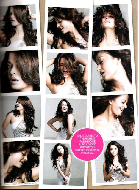Aishwarya Rai Cute Photos On Femina Magazine