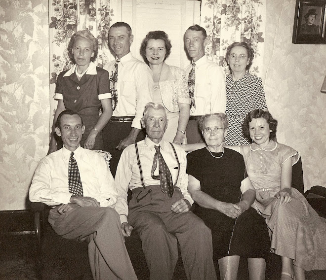 Aunt Susan Southard Chapman's Family, 1957