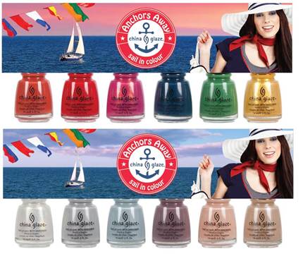 China Glaze Introduces 12 New Glitters And Crèmes For Spring 2011
