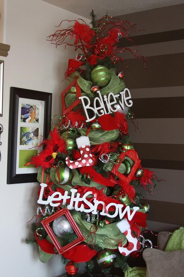 messy craft table How to make YOUR Christmas tree AWESOME!!