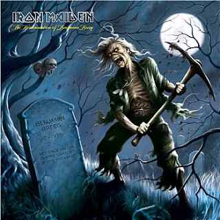 Portada Iron Maiden the reincarnation of benjamin breeg