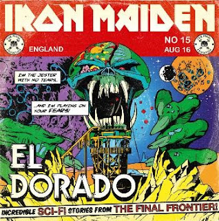 Portada Iron Maiden el dorado