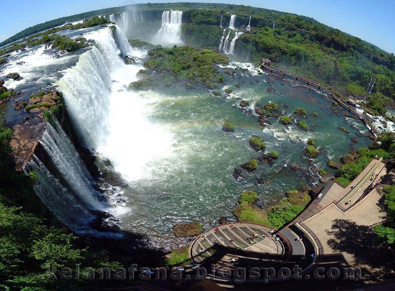  Pemandangan  Indah Gambar  Air  Terjun  Iguazu