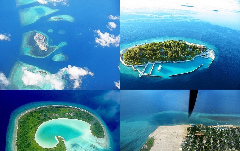 Island hopper's diary: Interesting island shapes collection 1