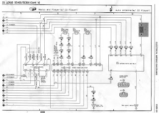 Lexus Soarer: Stereo and Amp Wiring etc