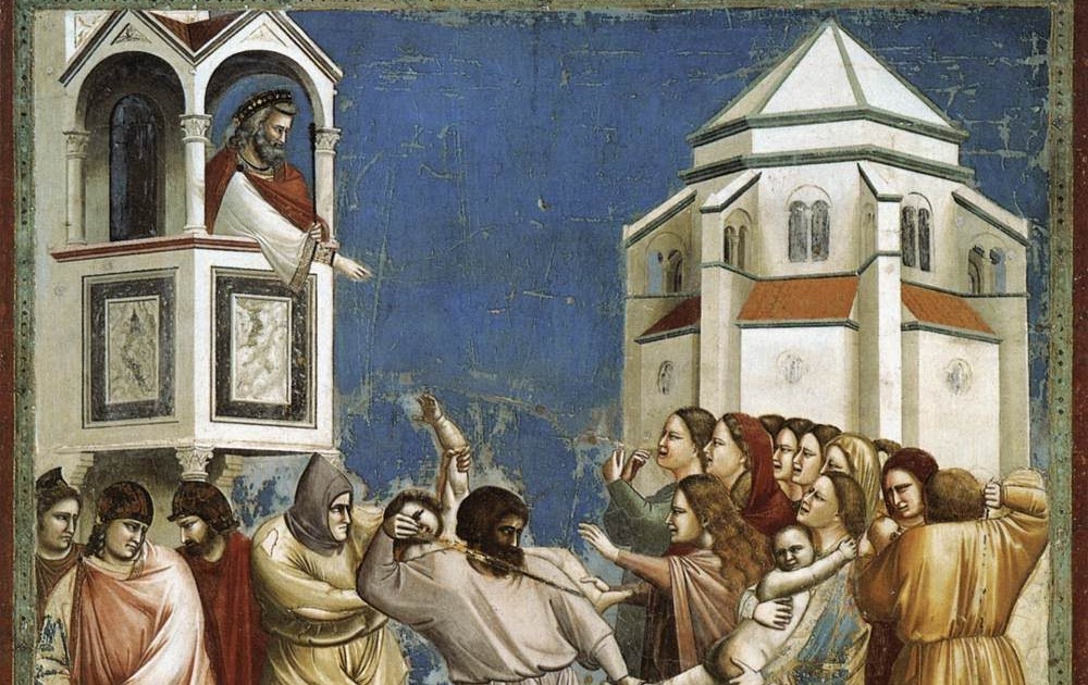 Джотто избиение младенцев описание картины