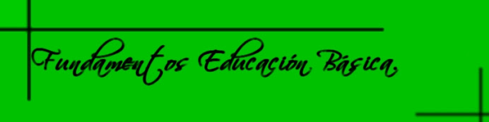 [ Fundamento Educación Básica ]