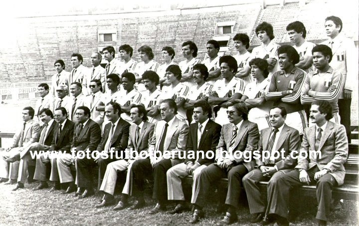 Fotos Fútbol Peruano Selección Peruana Copa América 1983