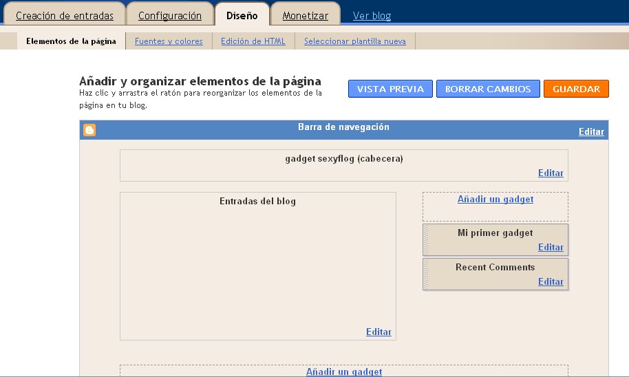 Mono webon 2.0 Como crear un gadget sidebar para blogger