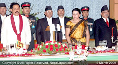 श्रीलंकाली राष्ट्रपति काठमाण्डौमा