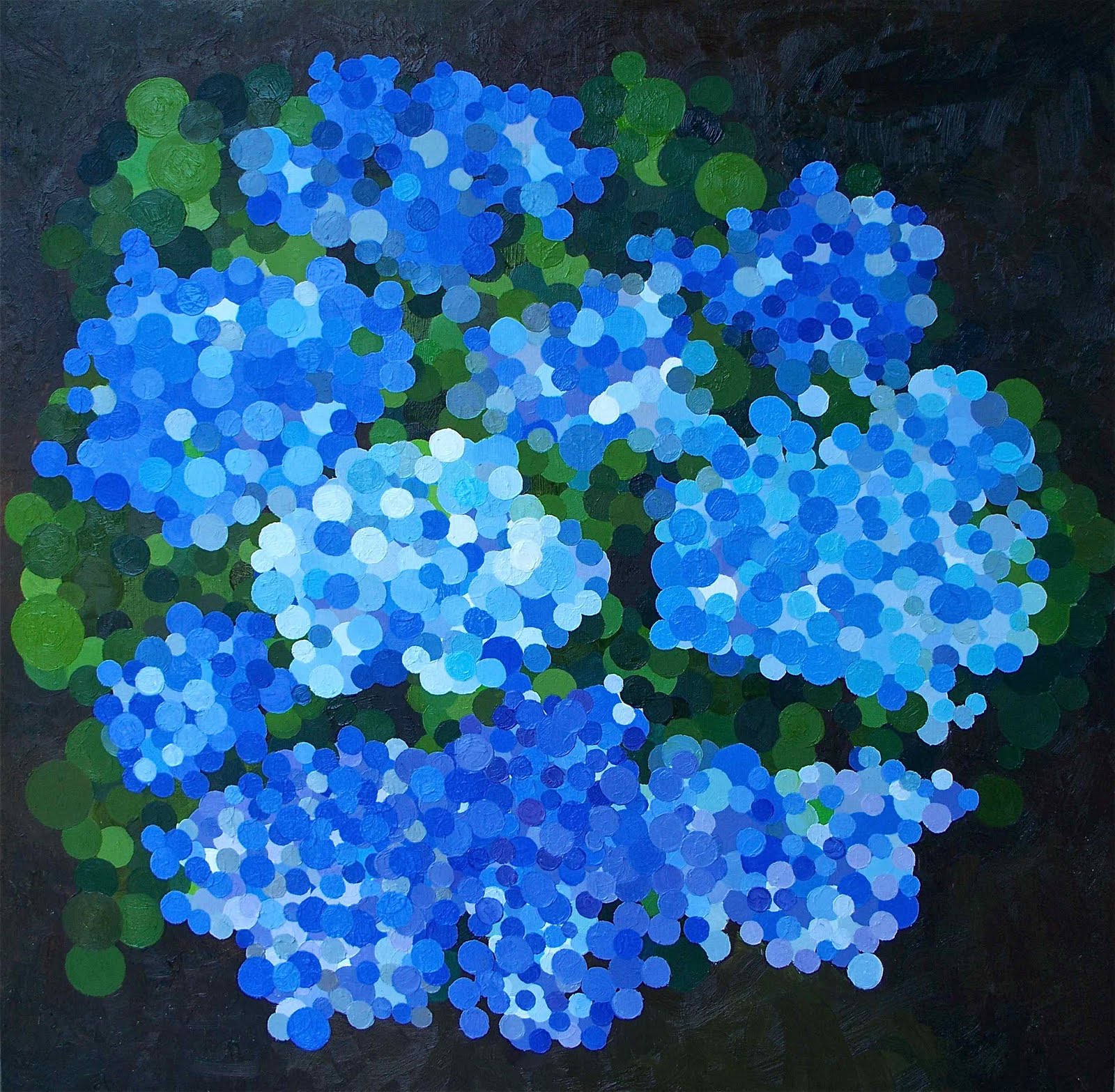 Art Weekly: Blue Hydrangea