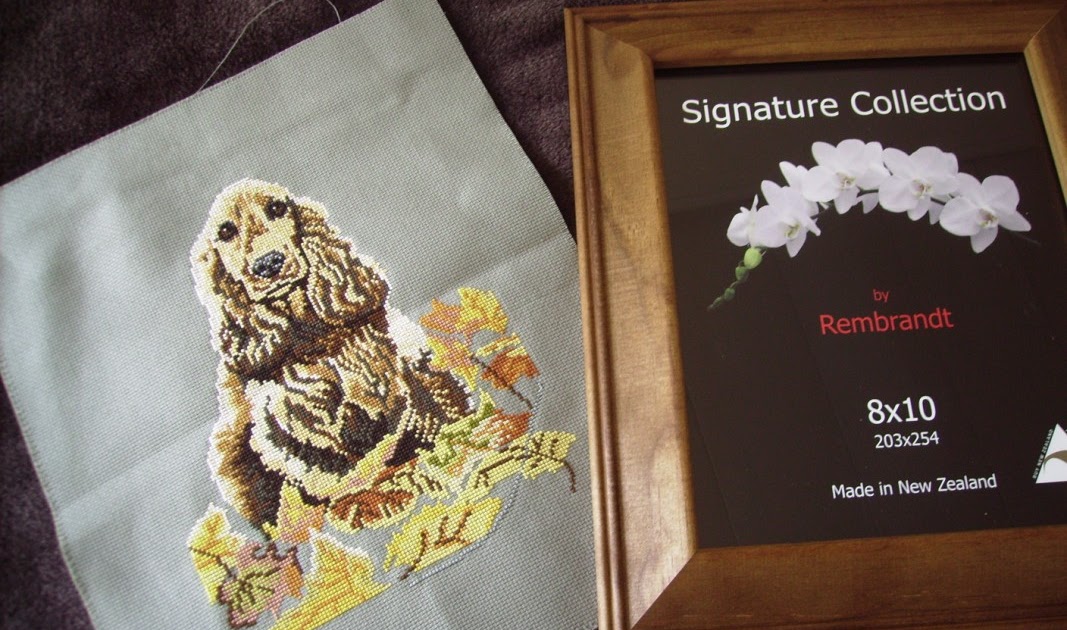 Kiwi gets Crafty Home Framing Lace Method Tutorial