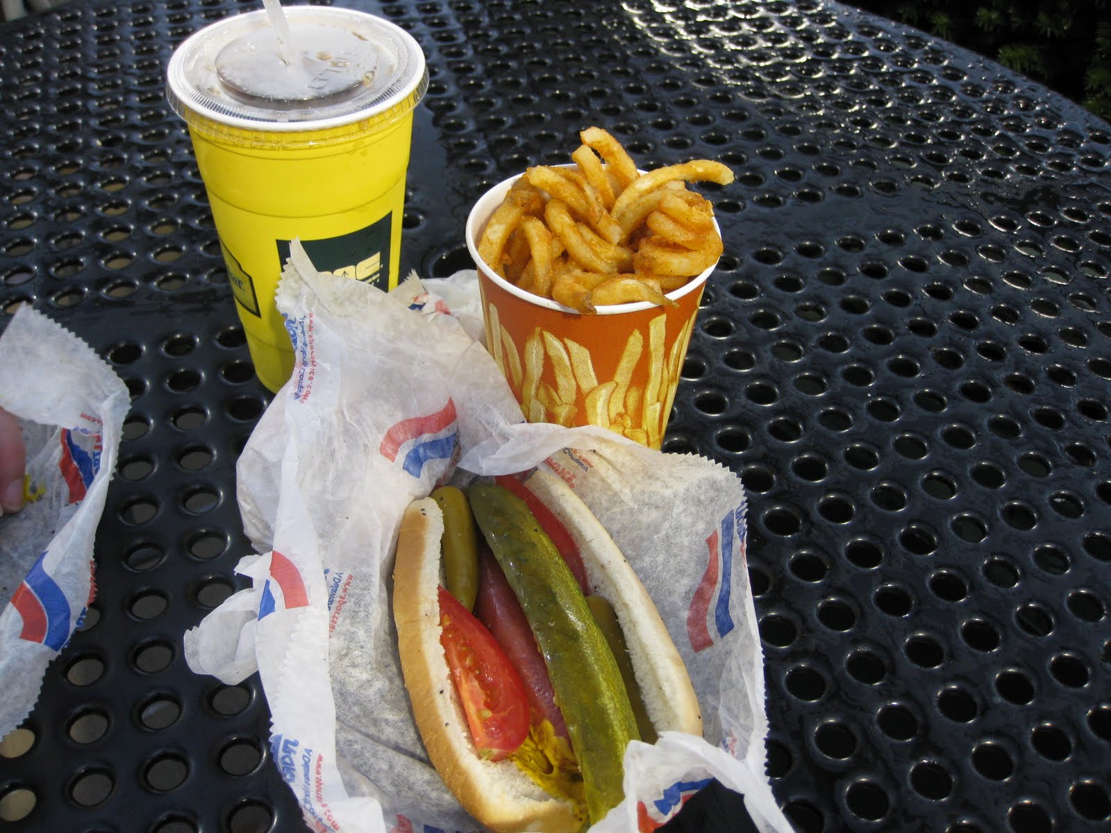 hot diggity dog Vienna Beef Hot Dog StandUS Cellular Field Chicago