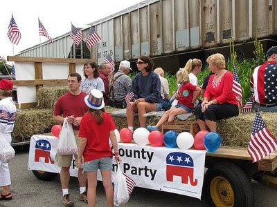 The Republican float in the 2009 Territorial Days Parade, July 4, 2009