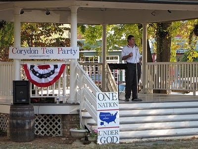 2010 Corydon Tea Party, Indiana State Treasurer Richard Mourdock