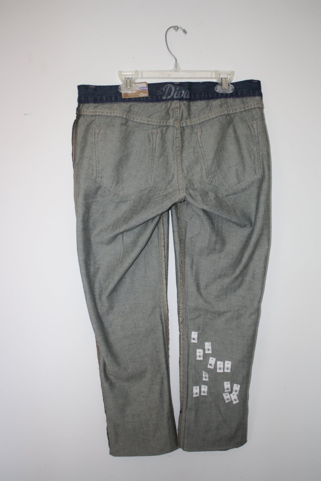 old navy jeans with elastic waist