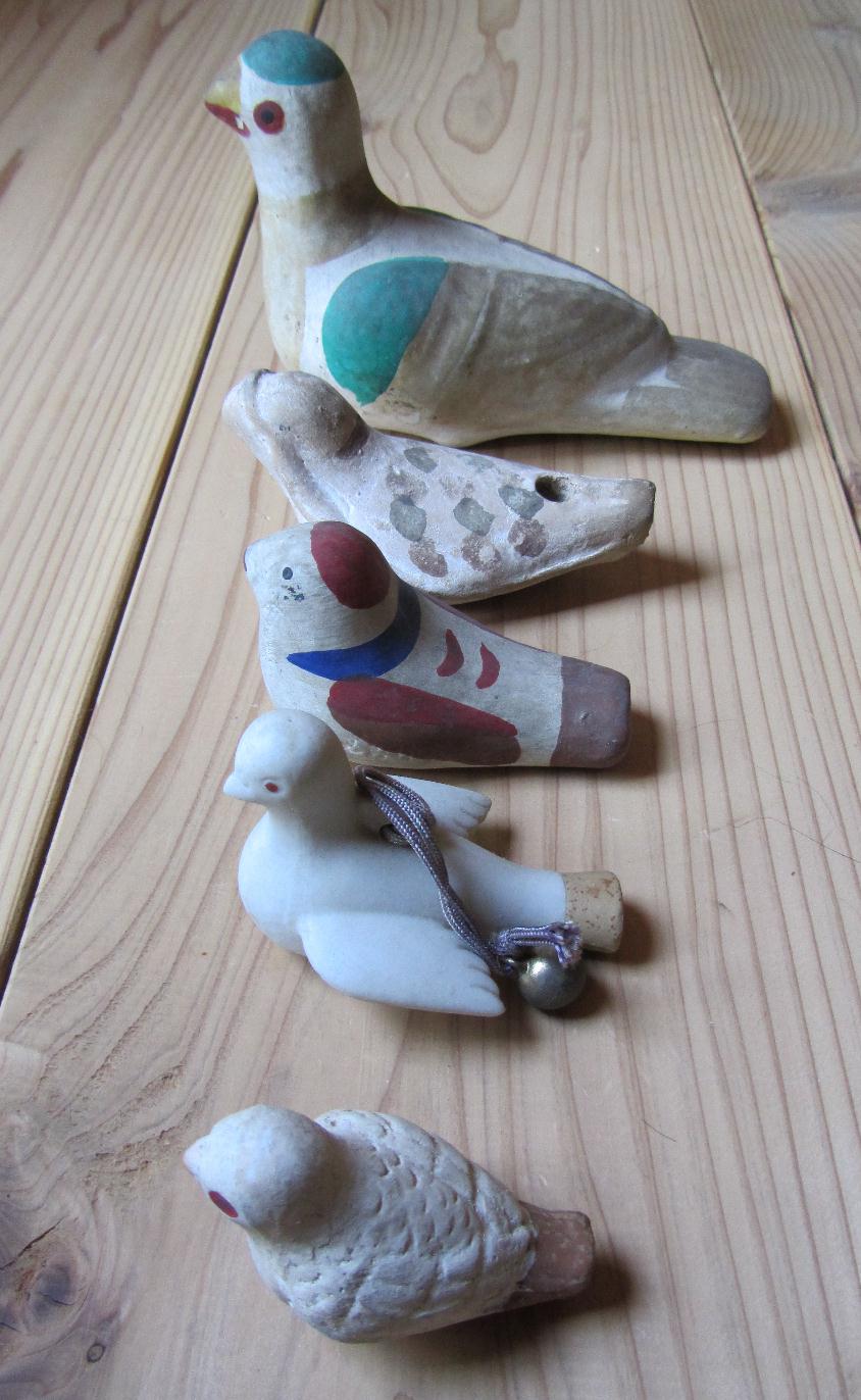 アンティークの磁器の小鳥 アンティーク プレート 小鳥 皿 MIGNON フランス ロンウィー製 LONGWY