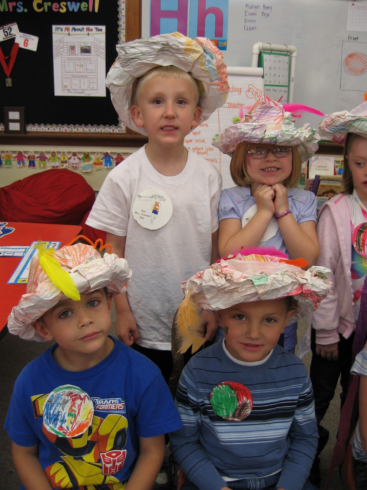 Mrs. Creswell's Kindergarten: HATS!