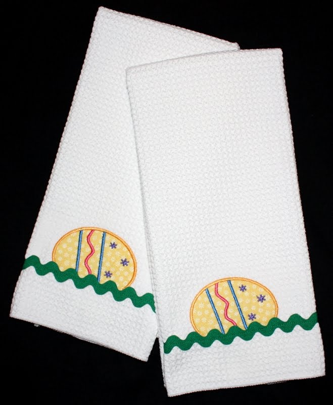Stitched By Janay Easter towels for Moms