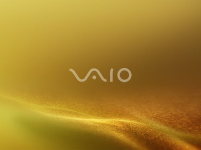 gold wallpapers. VAIO Wallpaper 2008 - Gold