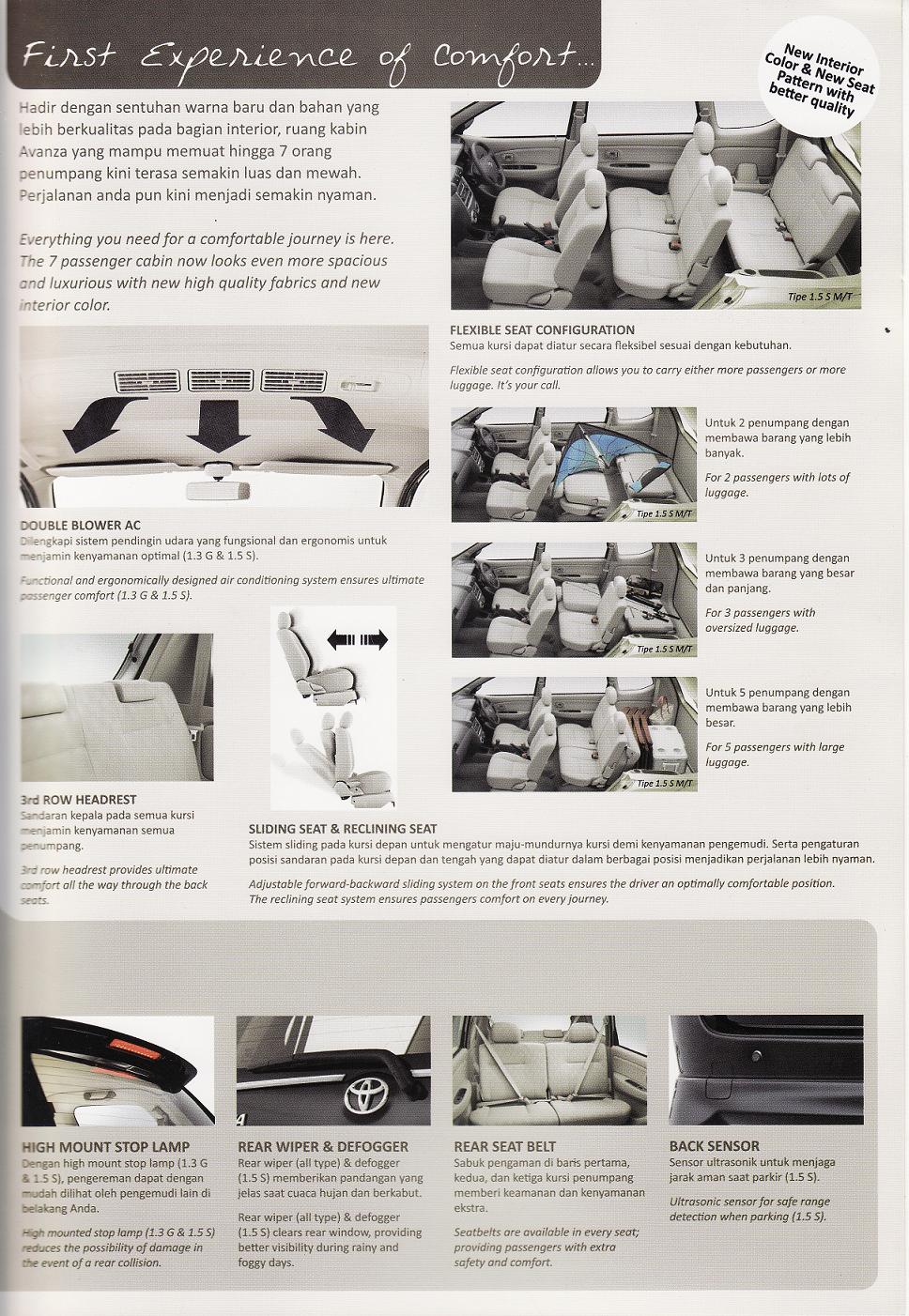 penjualan toyota baru brosur avanza