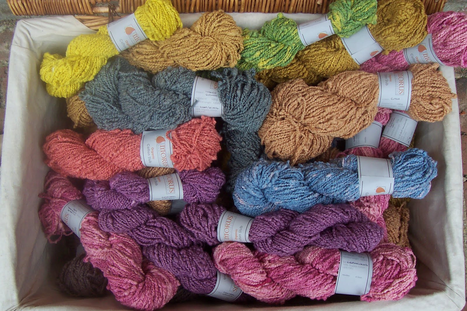 A history of Colour Organic Cotton Boucle Yarn