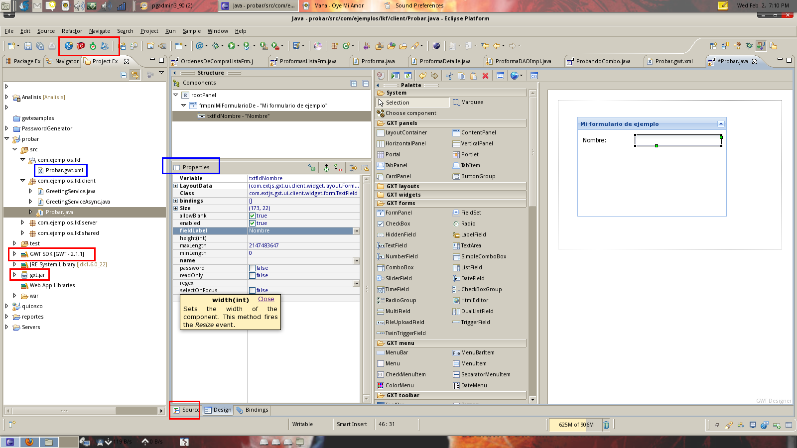 Nacido para ser Informatico: Desarrollo acelerado en java con GWT