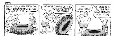 STAY FIT MINUTE: Tire Flipping