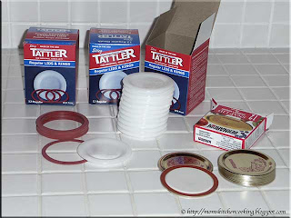 Tattler reusable canning lids
