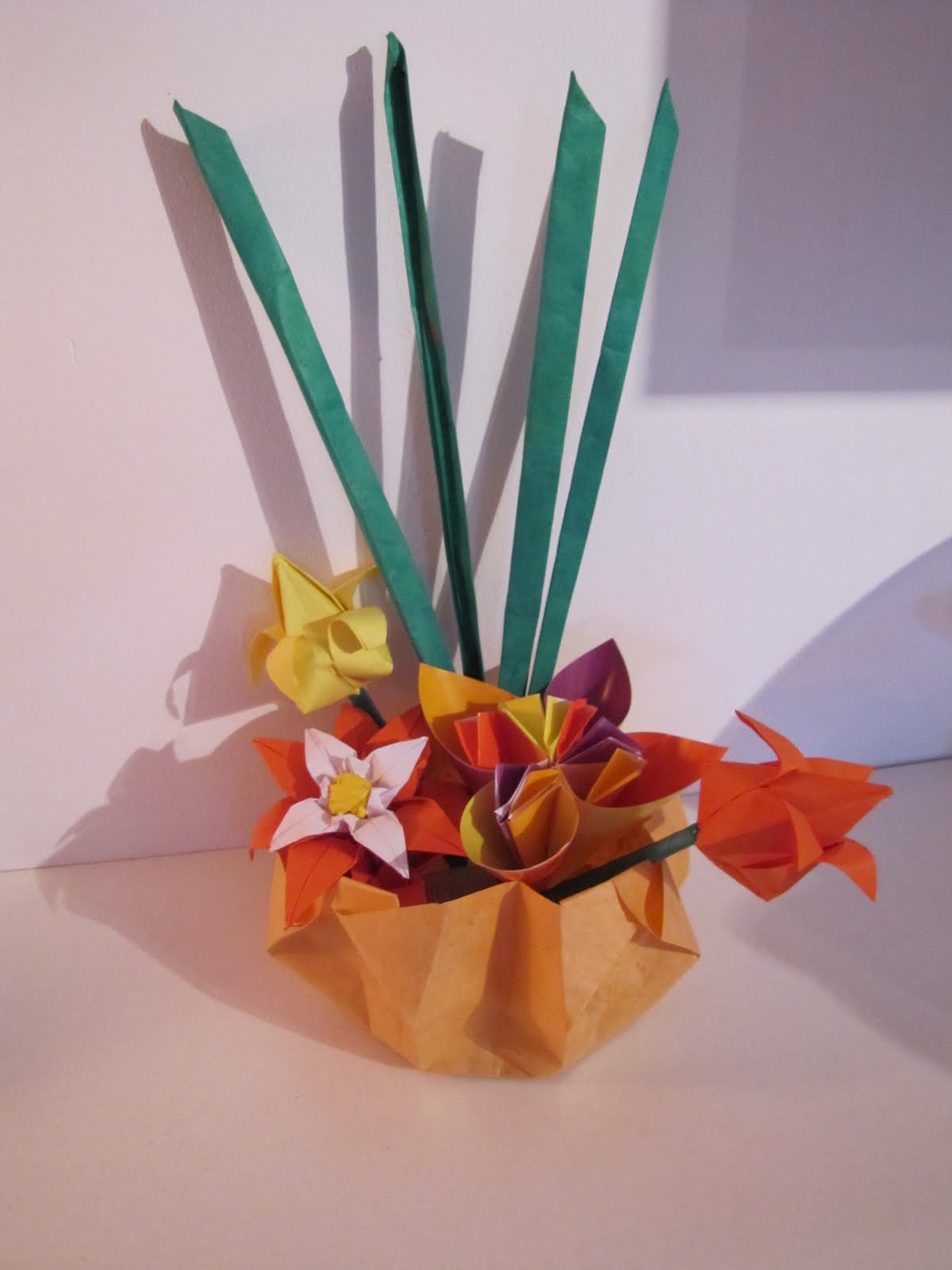 Palatul de Hârtie origami ikebana