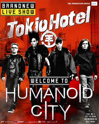 tokio hotel humanoid tour dates 2010