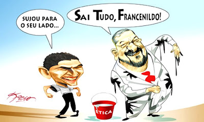 Resultado de imagem para francenildo charge