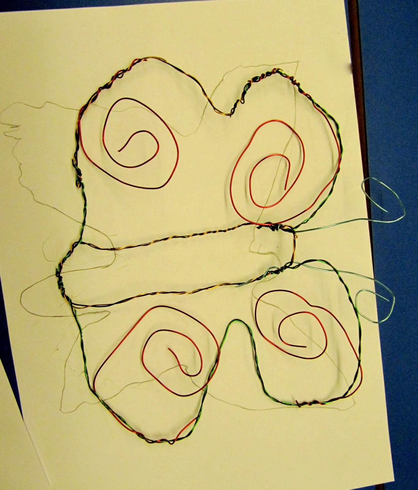 great-crane-art-project-wire-workshop-2-high-ham-primary-school