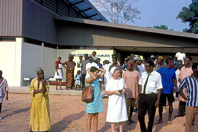Susan at Dedication of new hospital at Panguma