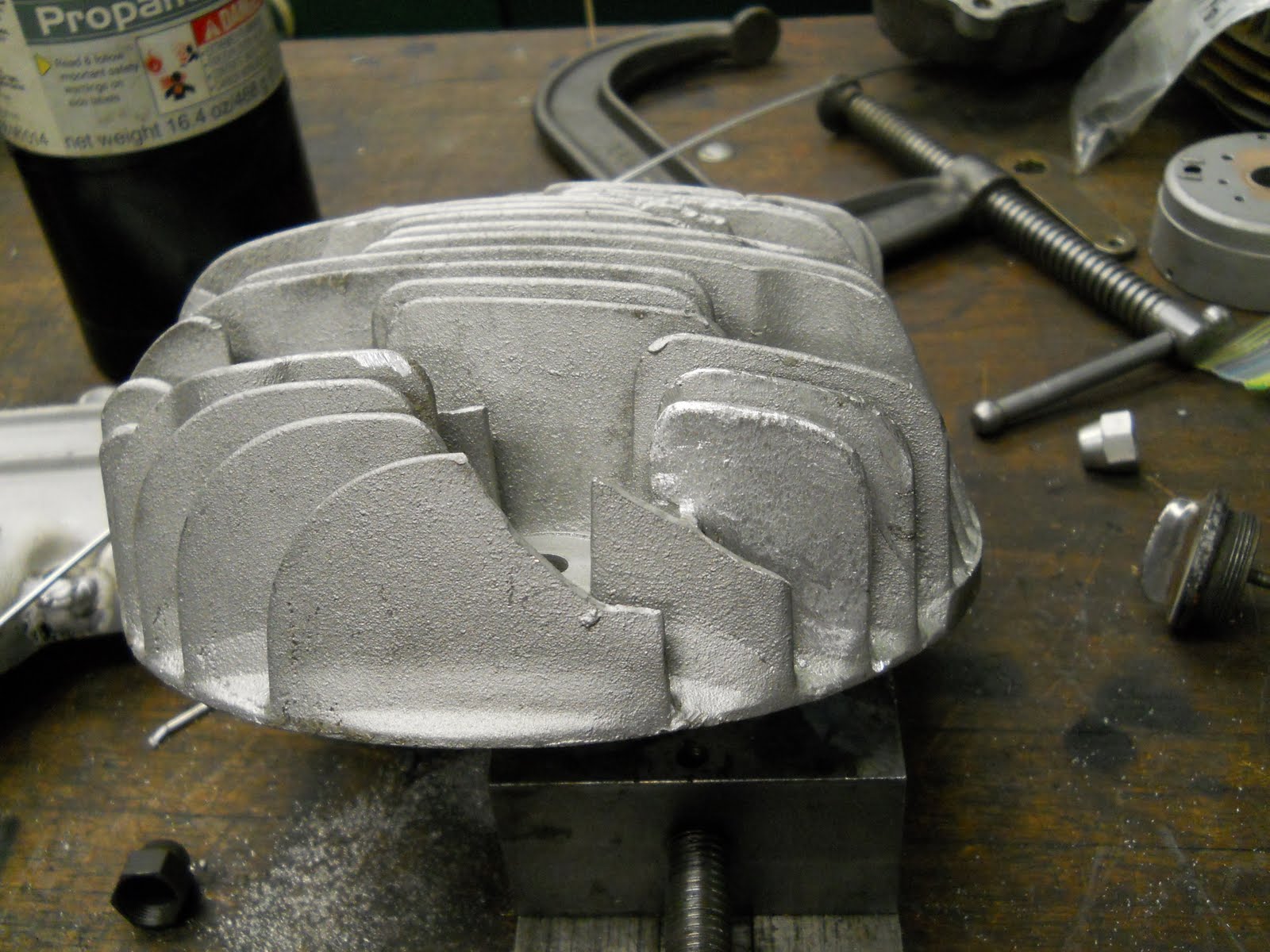 Matt Olsen's Blog aluminum fin repair