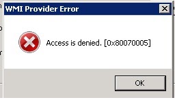 el compilador devolvió el error 0x80041002