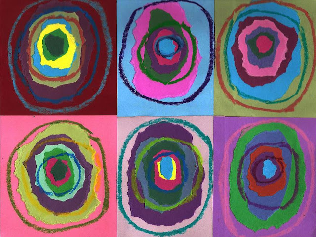 Wasily Kandinsky: Collage for Kids