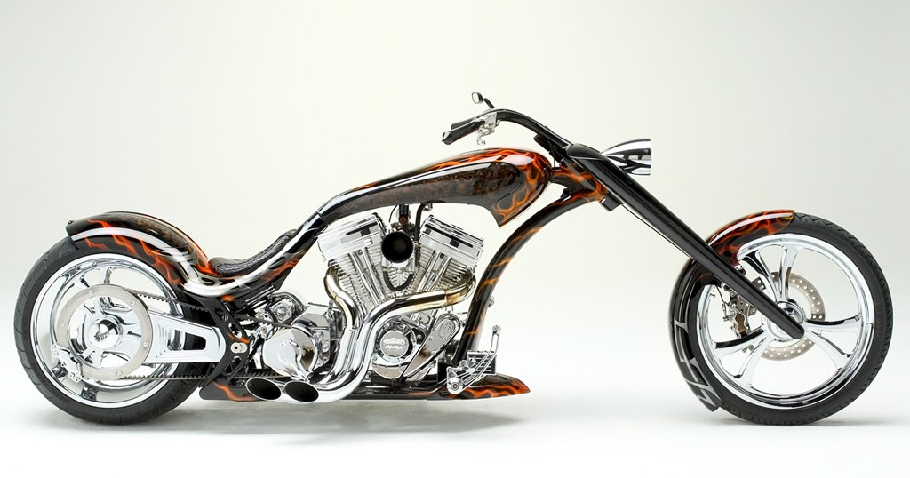 red chopper motorcycles
